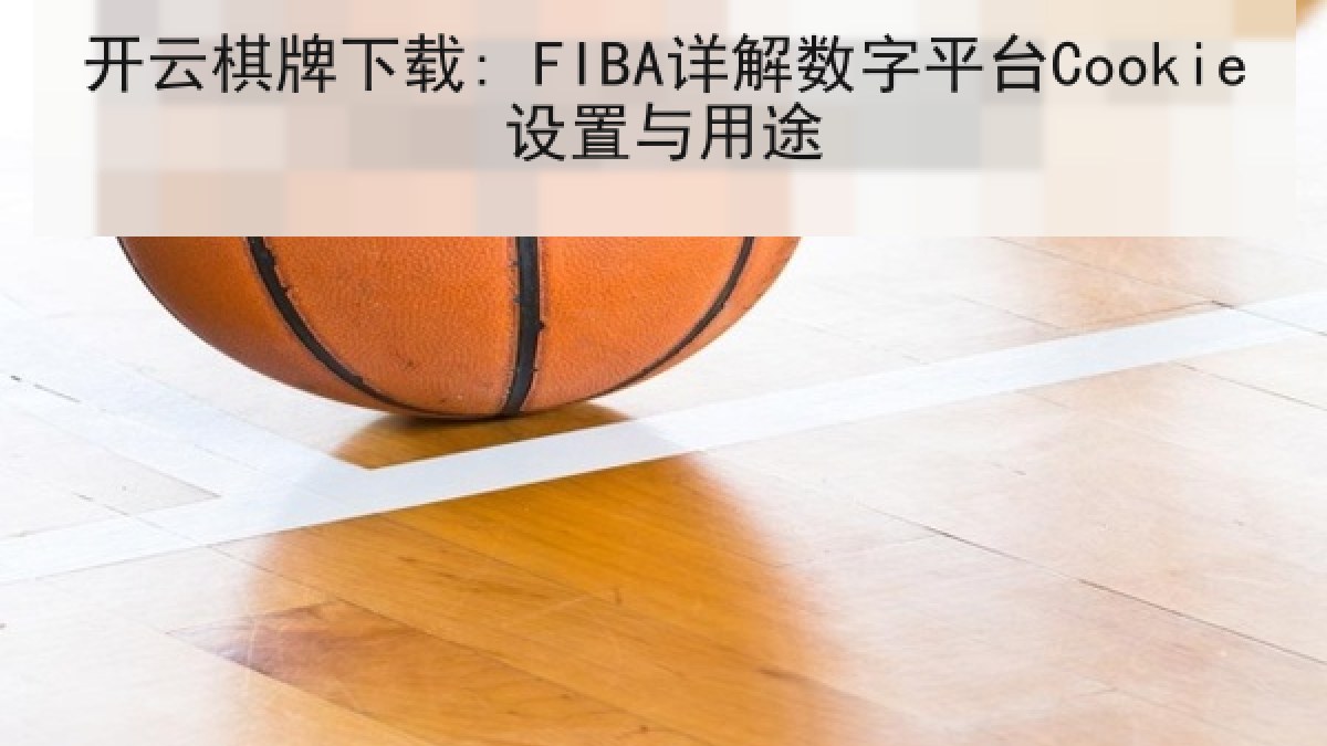 开云棋牌下载: FIBA详解数字平台Cookie设置与用途